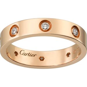 ALIANZA LOVE 8 DIAMANTES