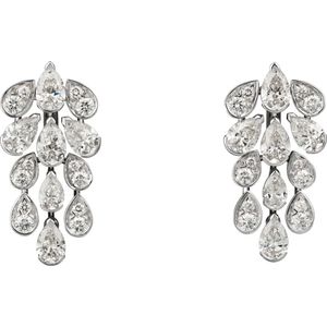PENDIENTES PLUIE DE CARTIER