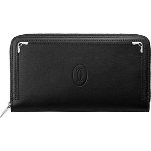 PEQUEÑA MARROQUINERÍA MUST DE CARTIER, CARTERA INTERNACIONAL CON CREMALLERA