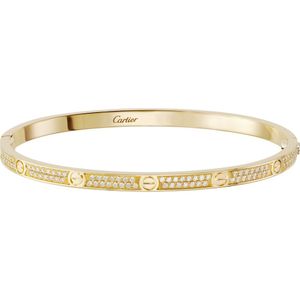 PULSERA LOVE, TAMAÑO PEQUEÑO, PAVÉ