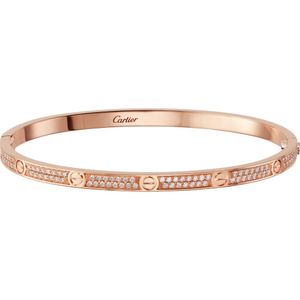 PULSERA LOVE, TAMAÑO PEQUEÑO, PAVÉ
