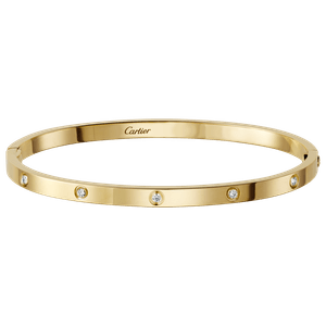 PULSERA LOVE, TAMAÑO PEQUEÑO, 10 DIAMANTES