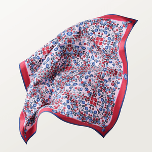 PAÑUELO CUADRADO 90 CARTIER TUTTI FRUTTI