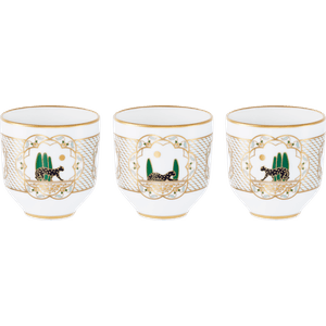 SET DE TRES TAZAS PANTHÈRE DE CARTIER