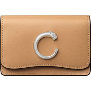 TARJETERO PARA TARJETAS DE VISITA CON CREMALLERA, PANTHÈRE DE CARTIER