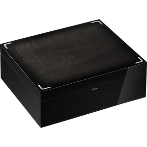CAJA PARA SEIS RELOJES Y GEMELOS SANTOS DE CARTIER