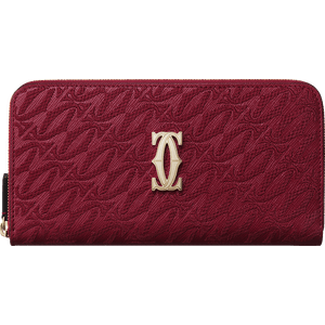 CARTERA INTERNACIONAL CON CREMALLERA, C DE CARTIER