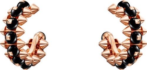 PENDIENTES CLASH DE CARTIER, ÓNIX